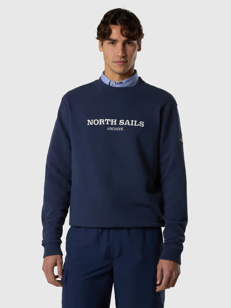 North Sails Navy Archive Sweatshirt