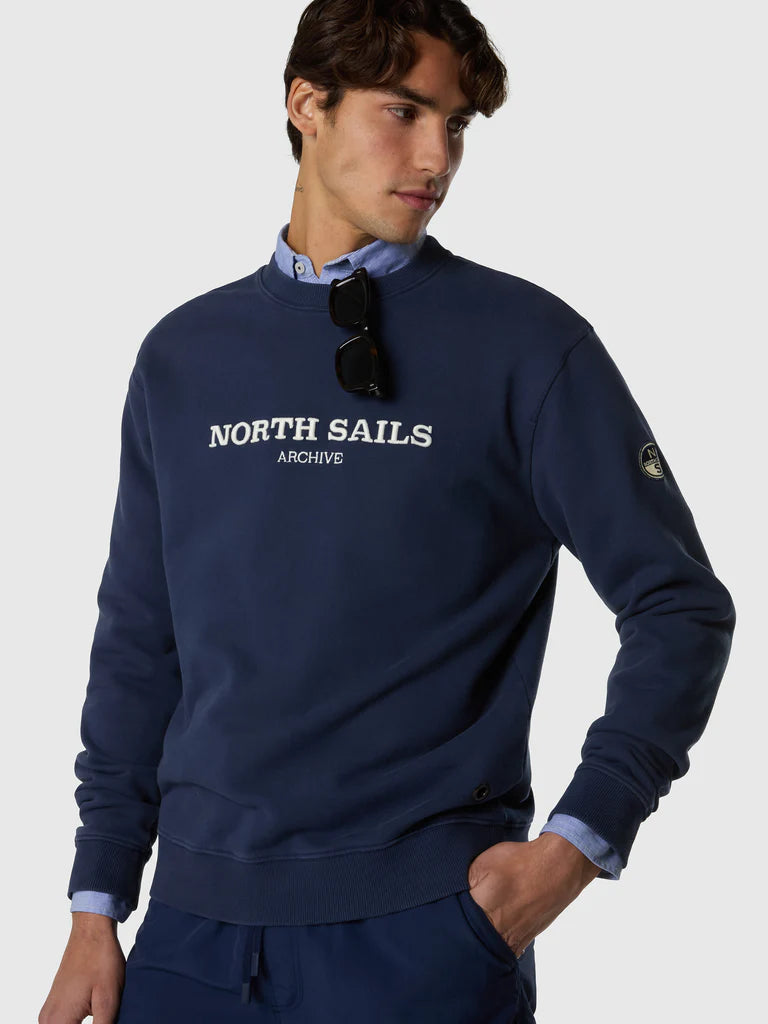 North Sails Navy Archive Sweatshirt