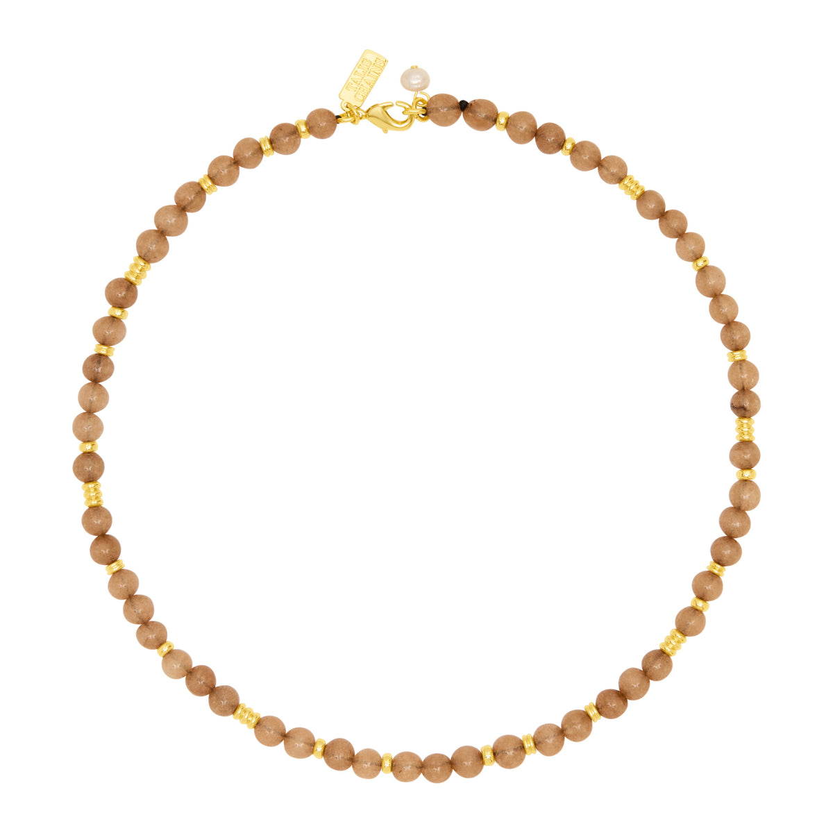 Jaipur Choker - Smokey Quartz