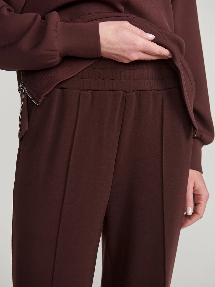 30" Wide Leg Pant - Deep Mahogany