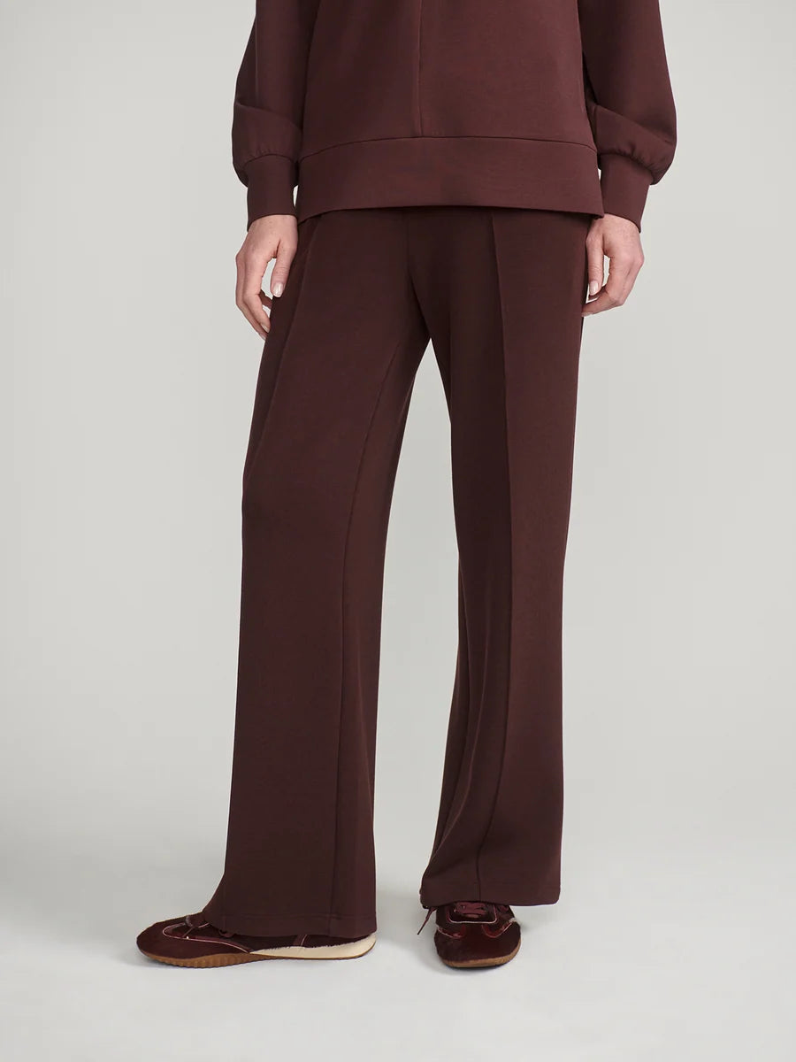 30" Wide Leg Pant - Deep Mahogany