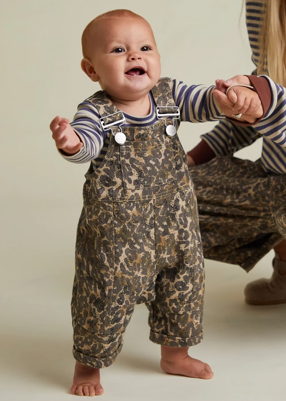 Claude & Co Blythe Leopard Dungaree