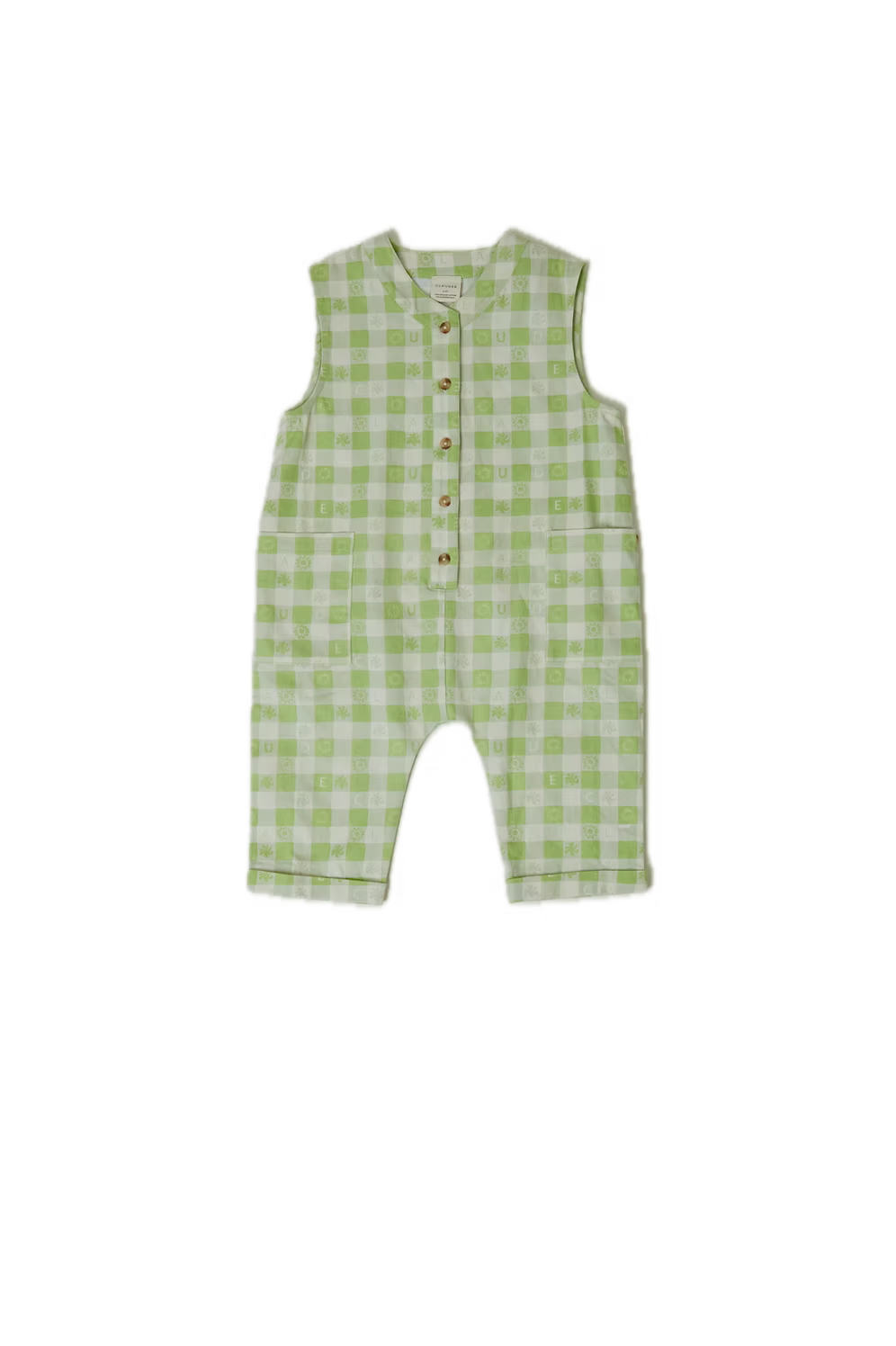 Claude & Co Charlie Gingham Overall