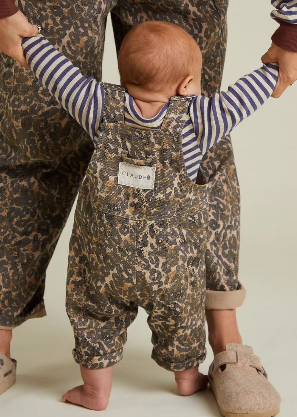 Claude & Co Blythe Leopard Dungaree