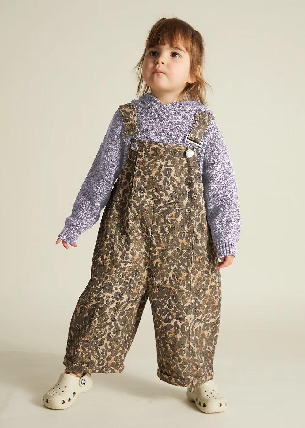 Claude & Co Blythe Leopard Dungaree
