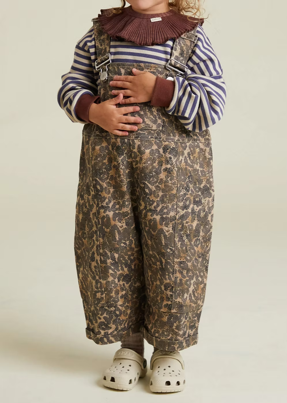 Claude & Co Blythe Leopard Dungaree