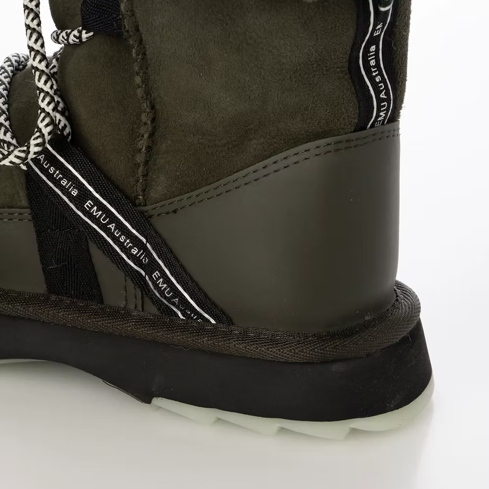 Emu Blurred Dark Olive Boot