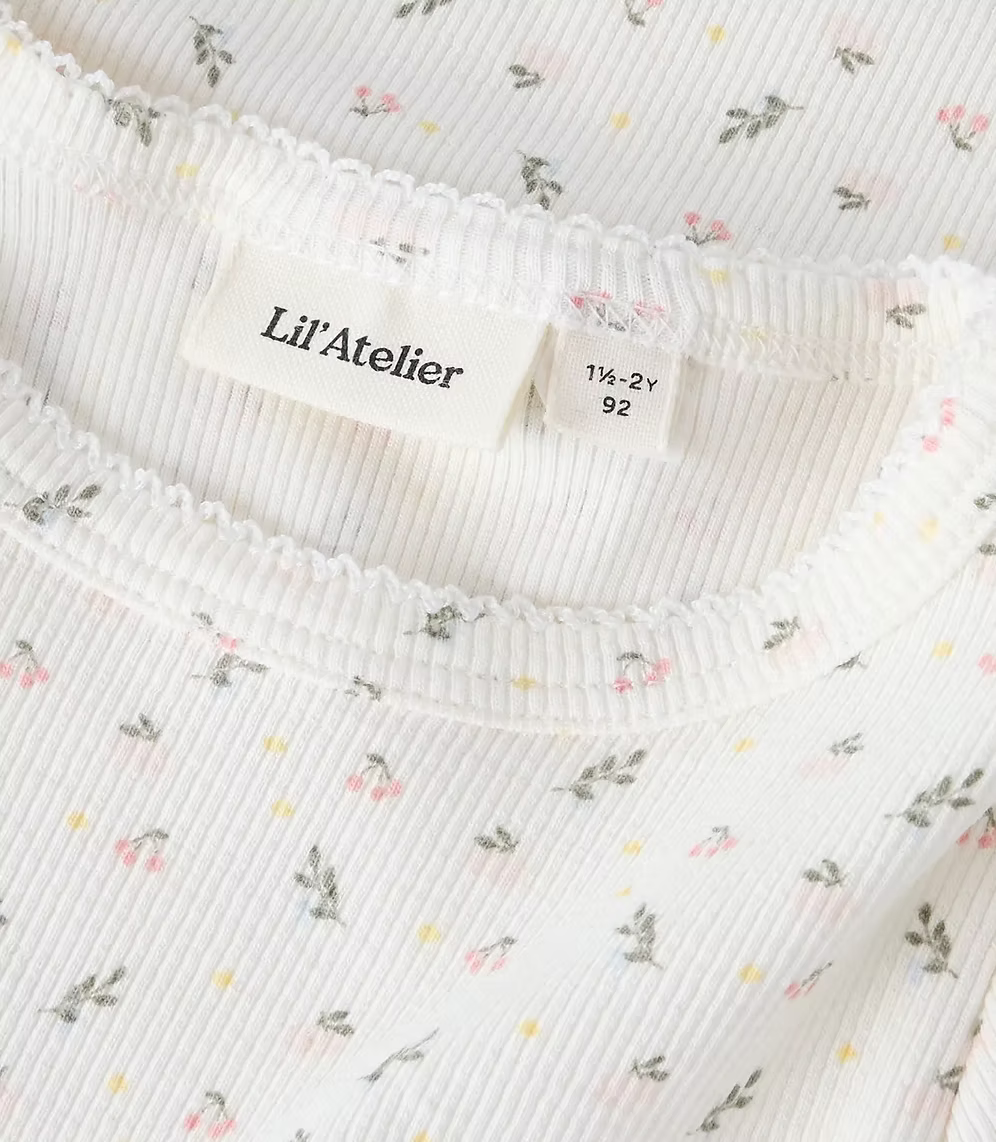 Lil Atelier Ditsy Flower Tee