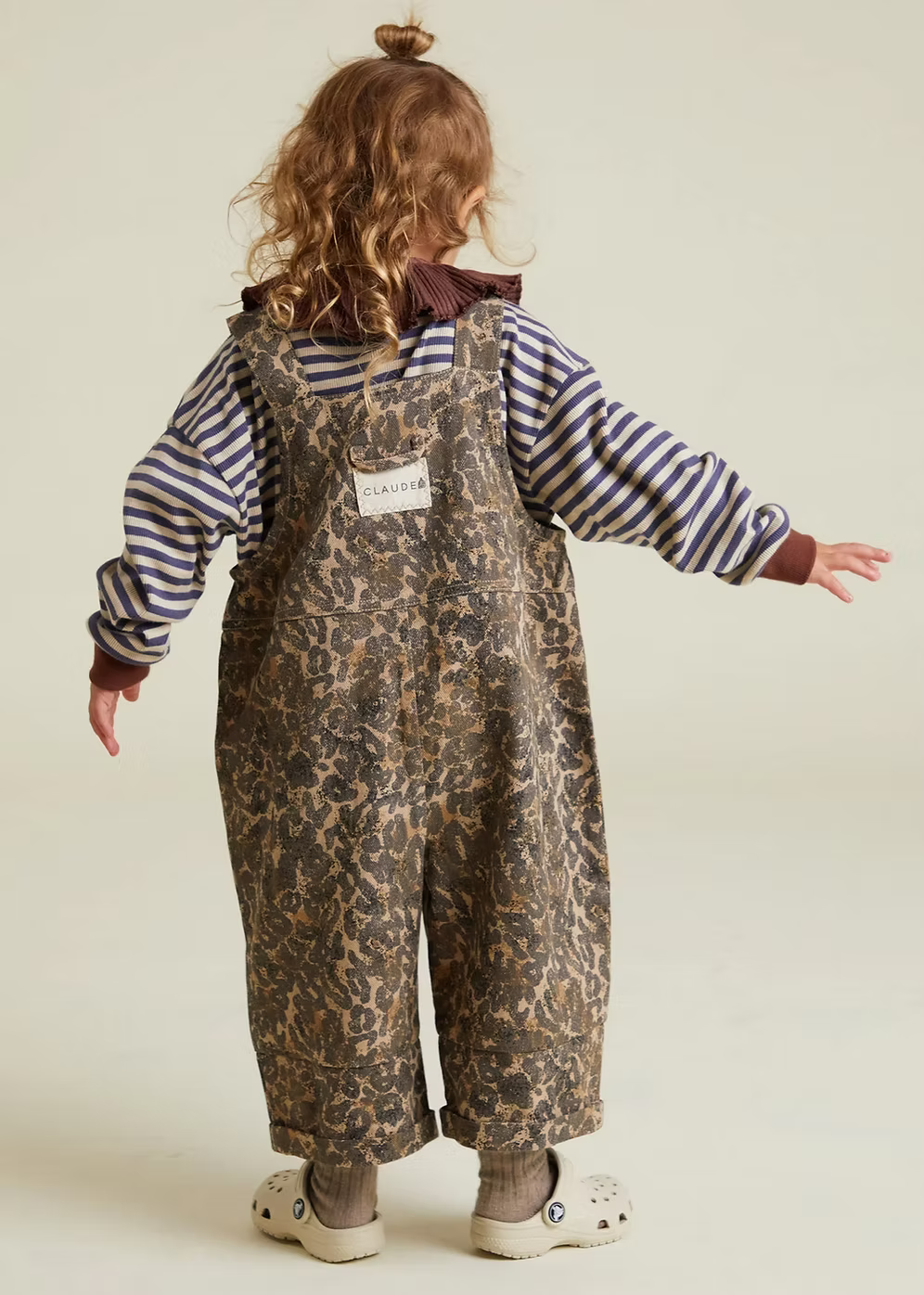 Claude & Co Blythe Leopard Dungaree