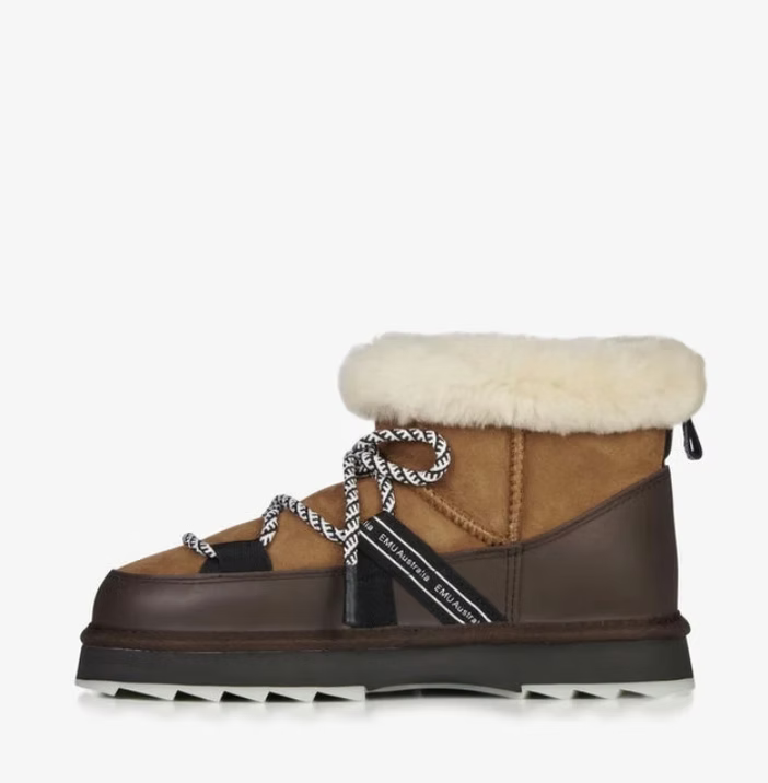 Emu Blurred Micro Chestnut Boot