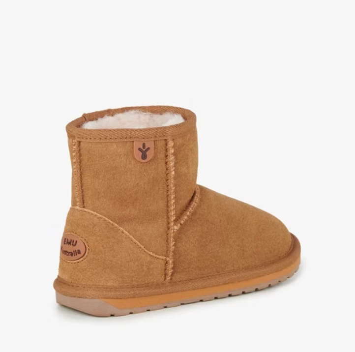 Emu Kids Mini Wallaby Chestnut Boot