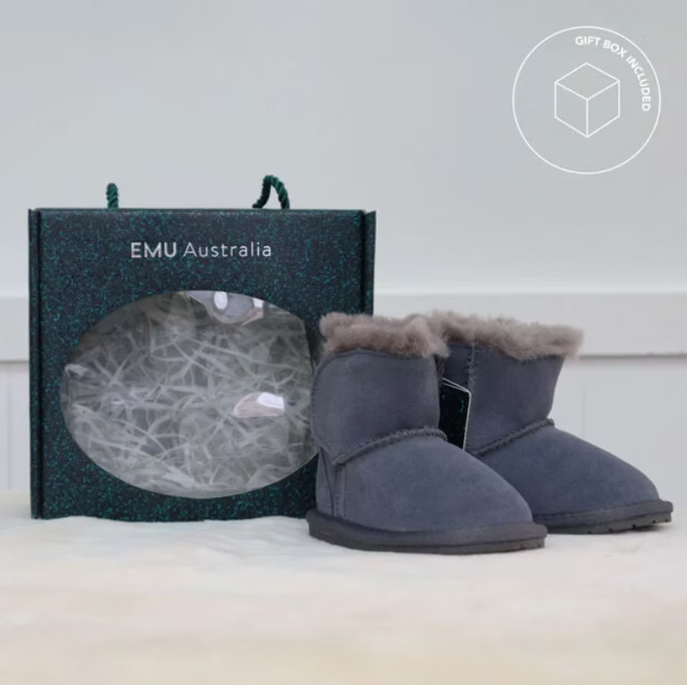 Emu Toddle Boots - Charcoal