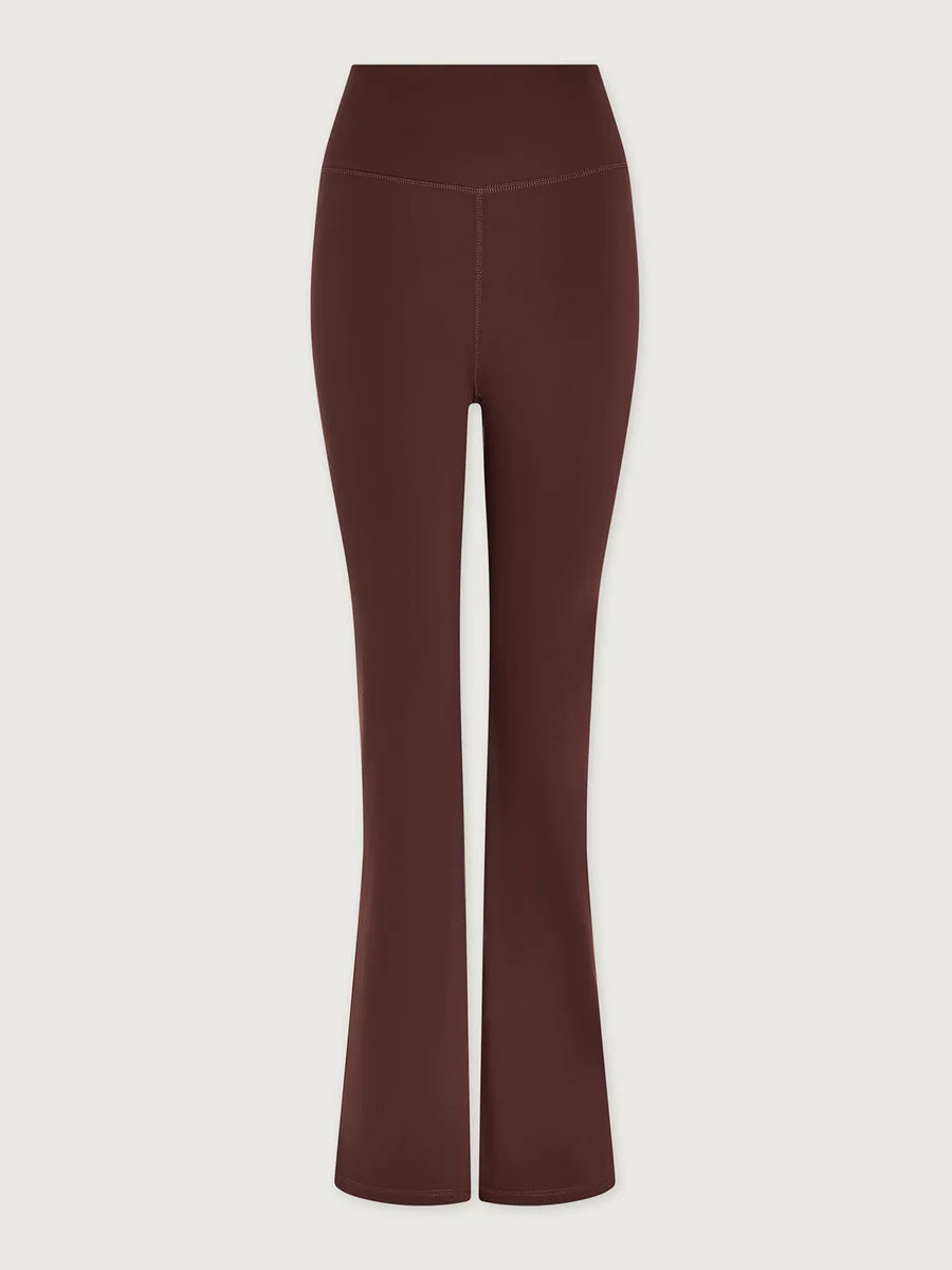 32" Always Flare Legging - Deep Mahogany