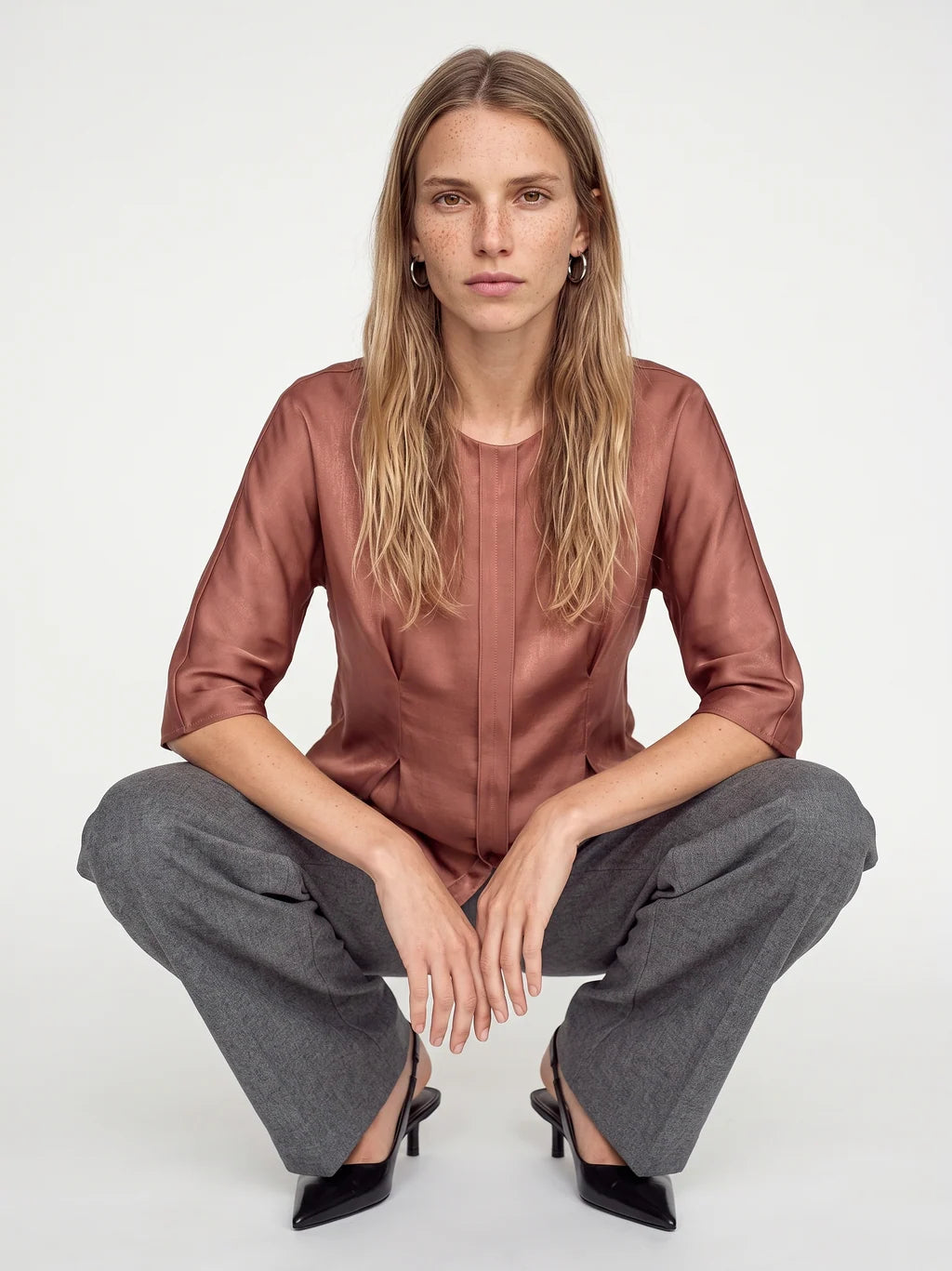 Leka Gloss Blouse