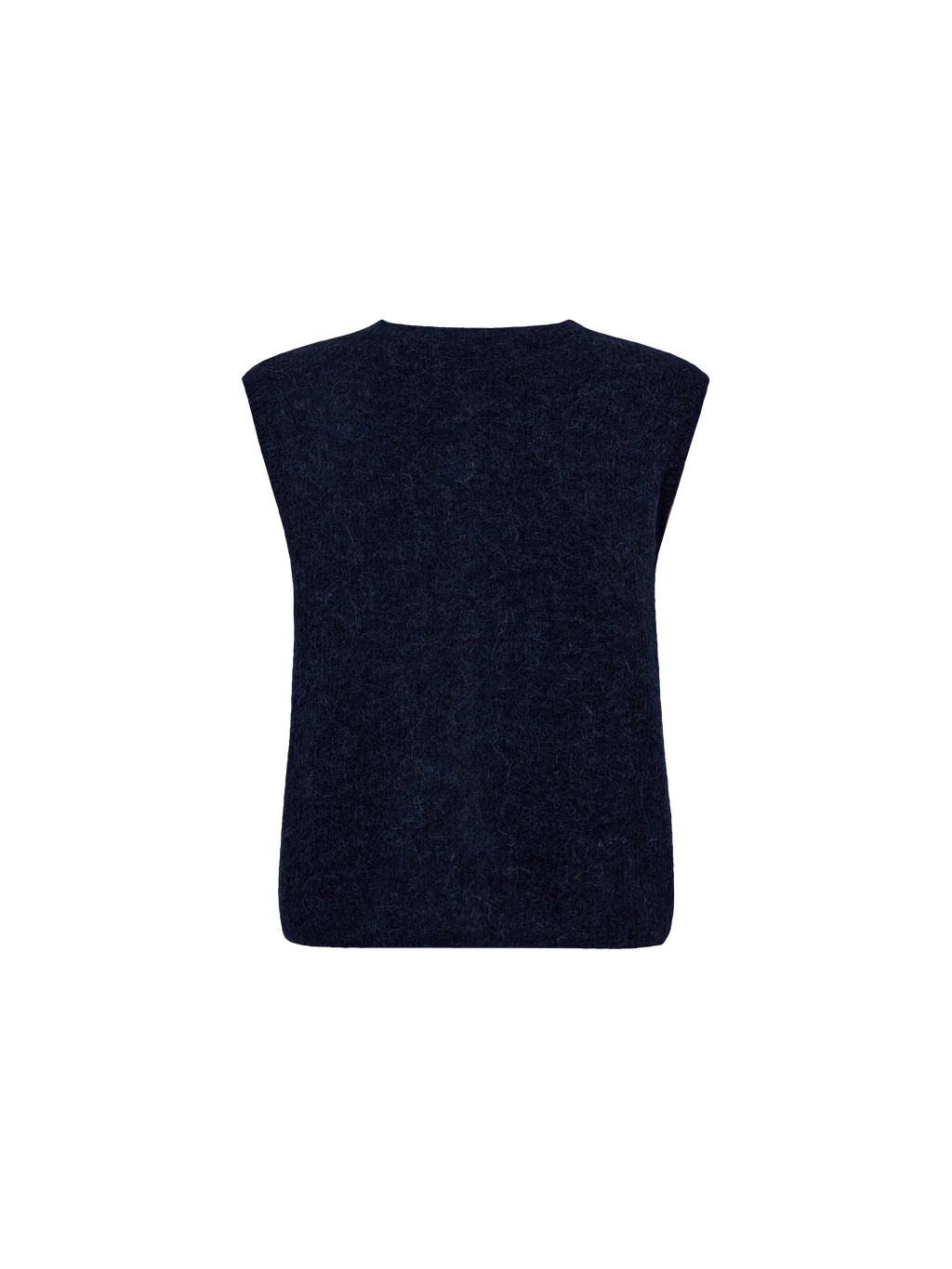 Navy Almine Thora Knitted Waistcoat