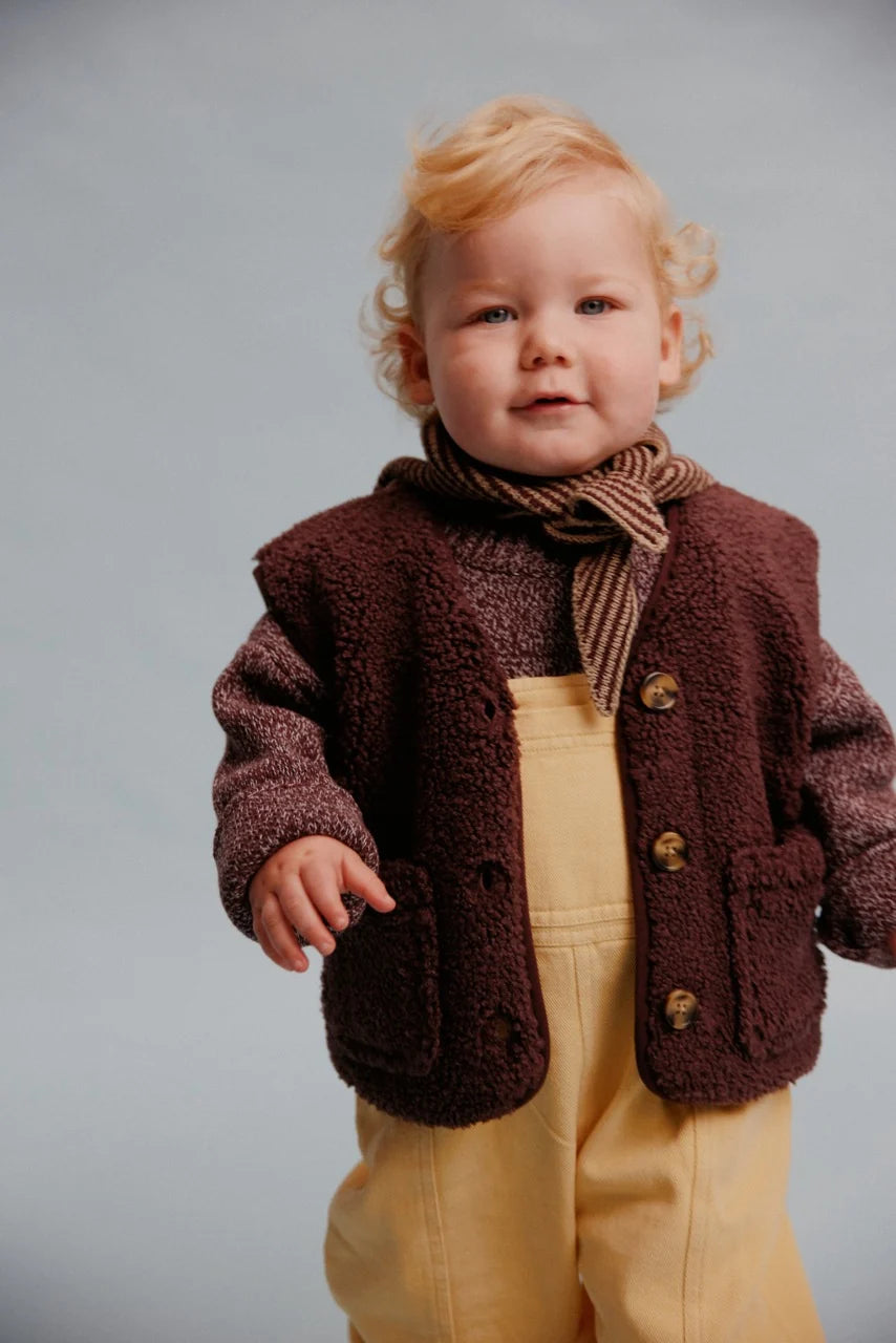 Claude & Co Amos Plum Gilet