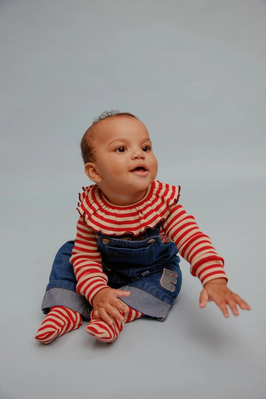 Claude & Co Blythe Patch Denim Dungarees