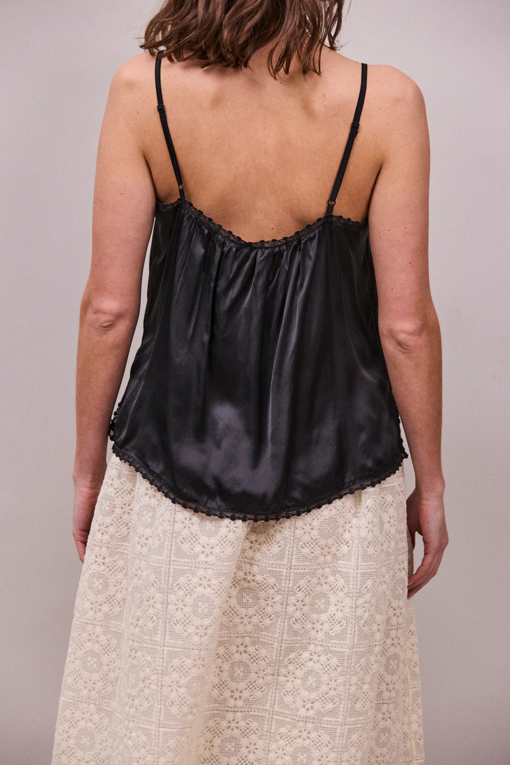 Faune Cynthia Black Cami