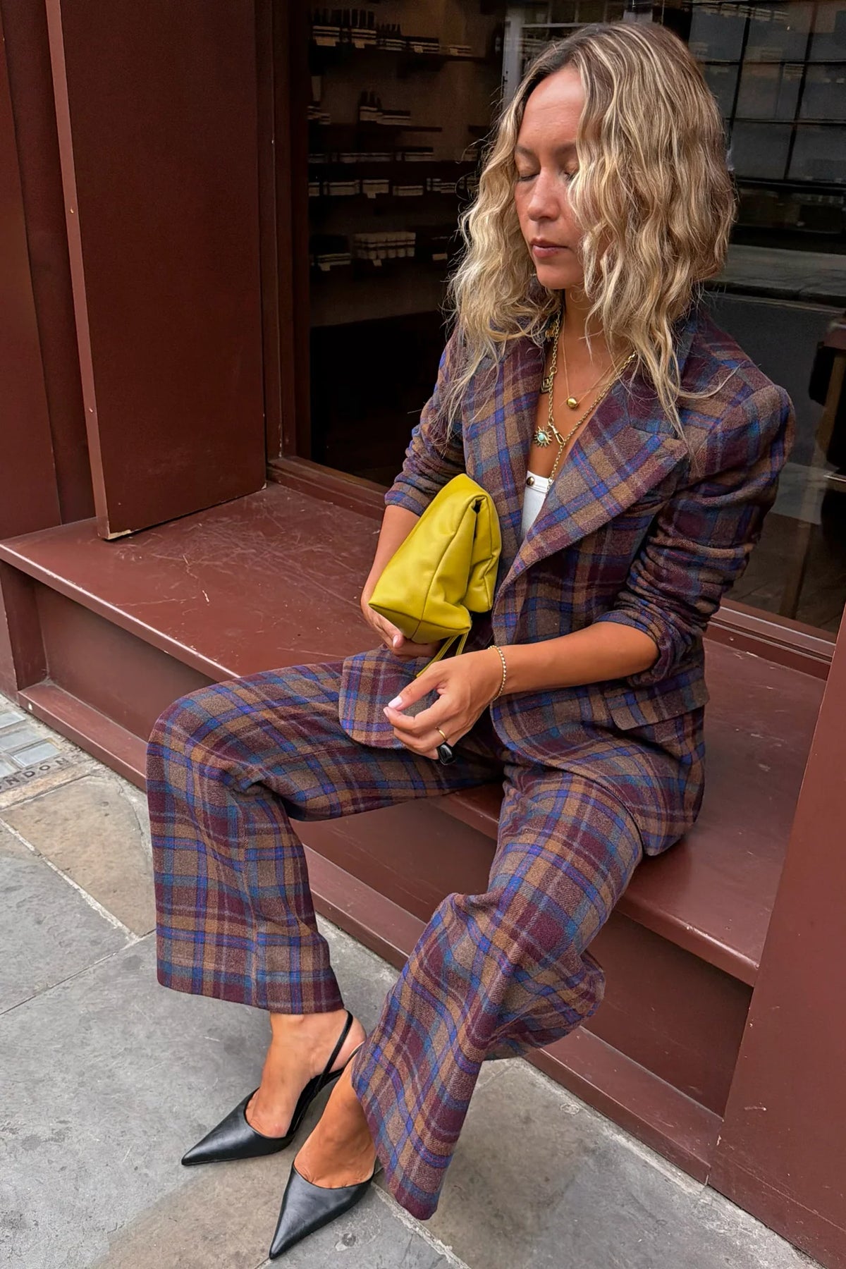 Check Bryony Trousers