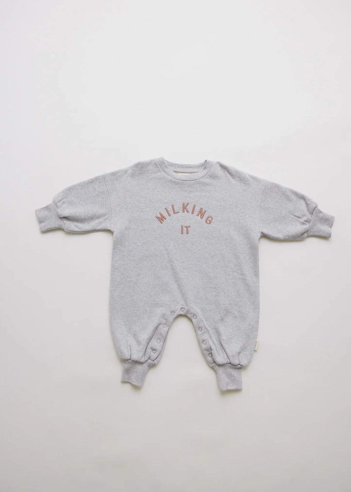 Claude & Co Milking it Grey Romper