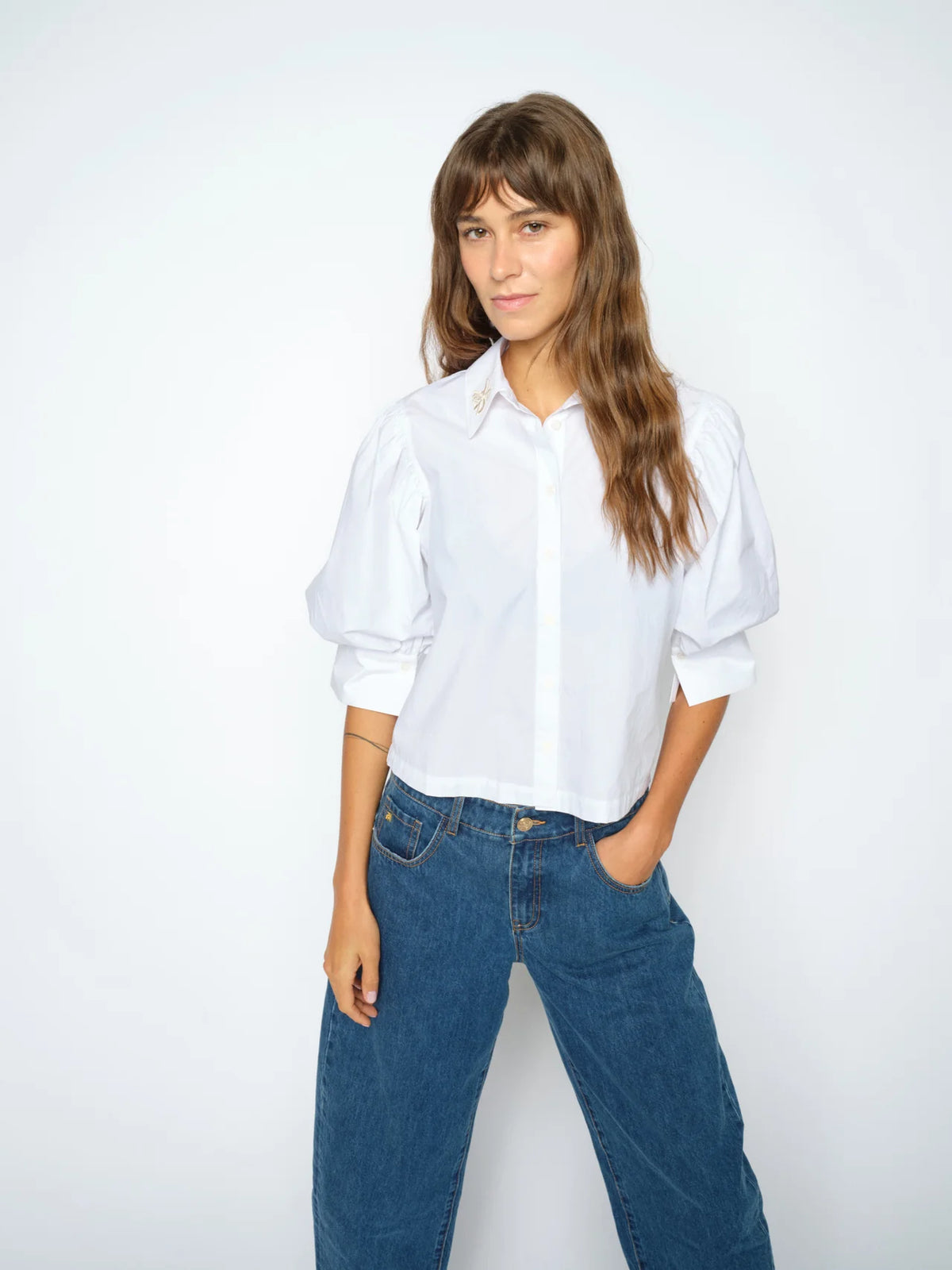 Adjao Bernat Embroidered Shirt