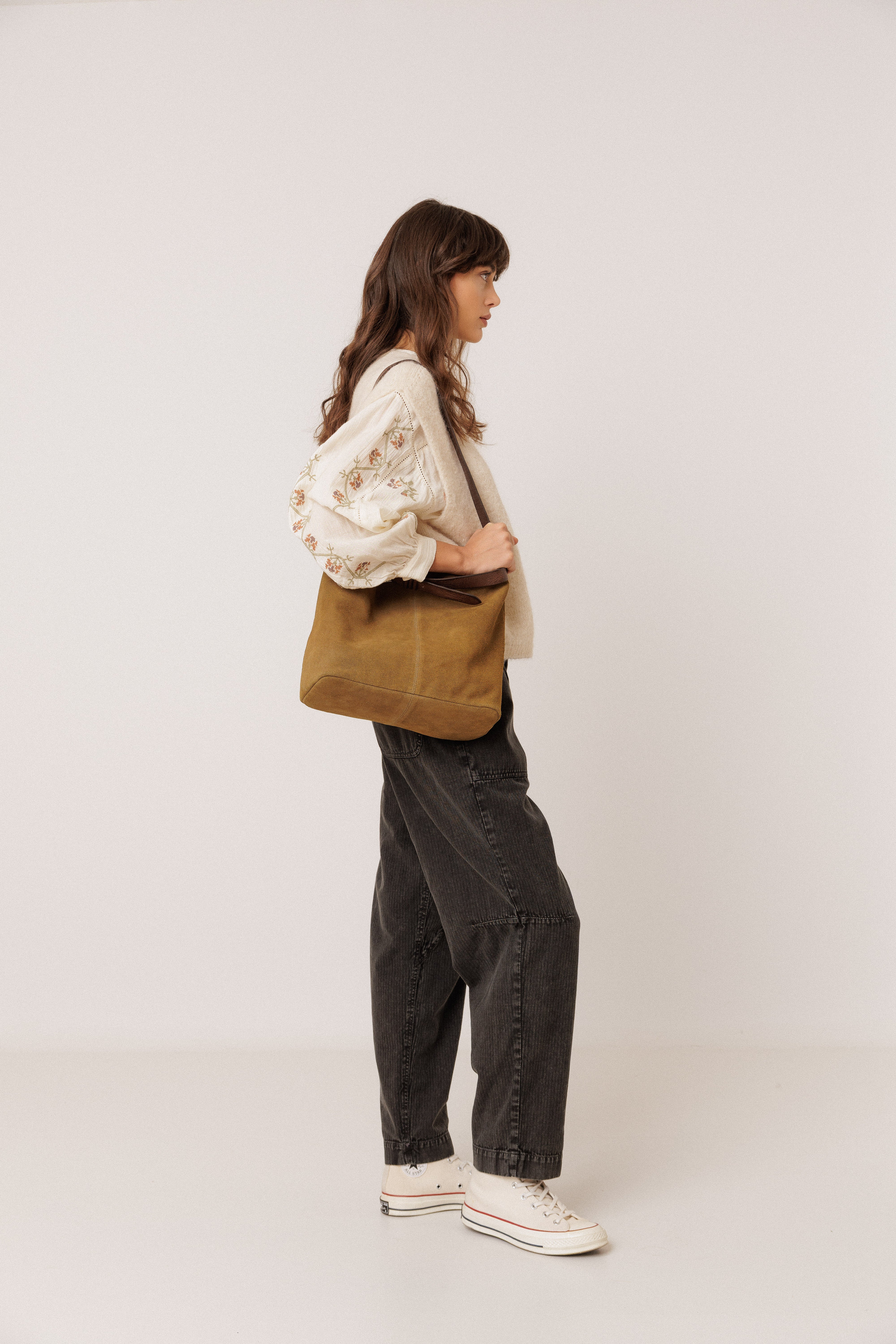 Boxy Mohair Vest - Ecru