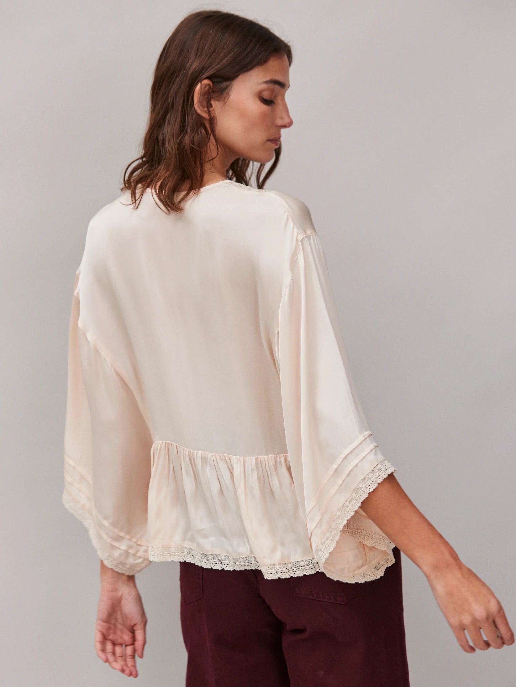 Faune Honeysuckle Natural Blush Blouse