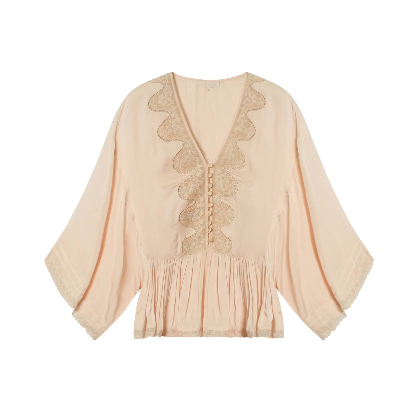 Faune Honeysuckle Natural Blush Blouse