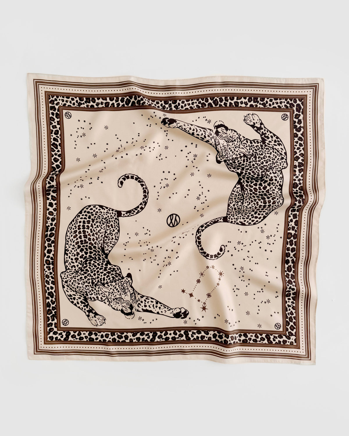 Zodiac Scarf Gemini Sand 65cm