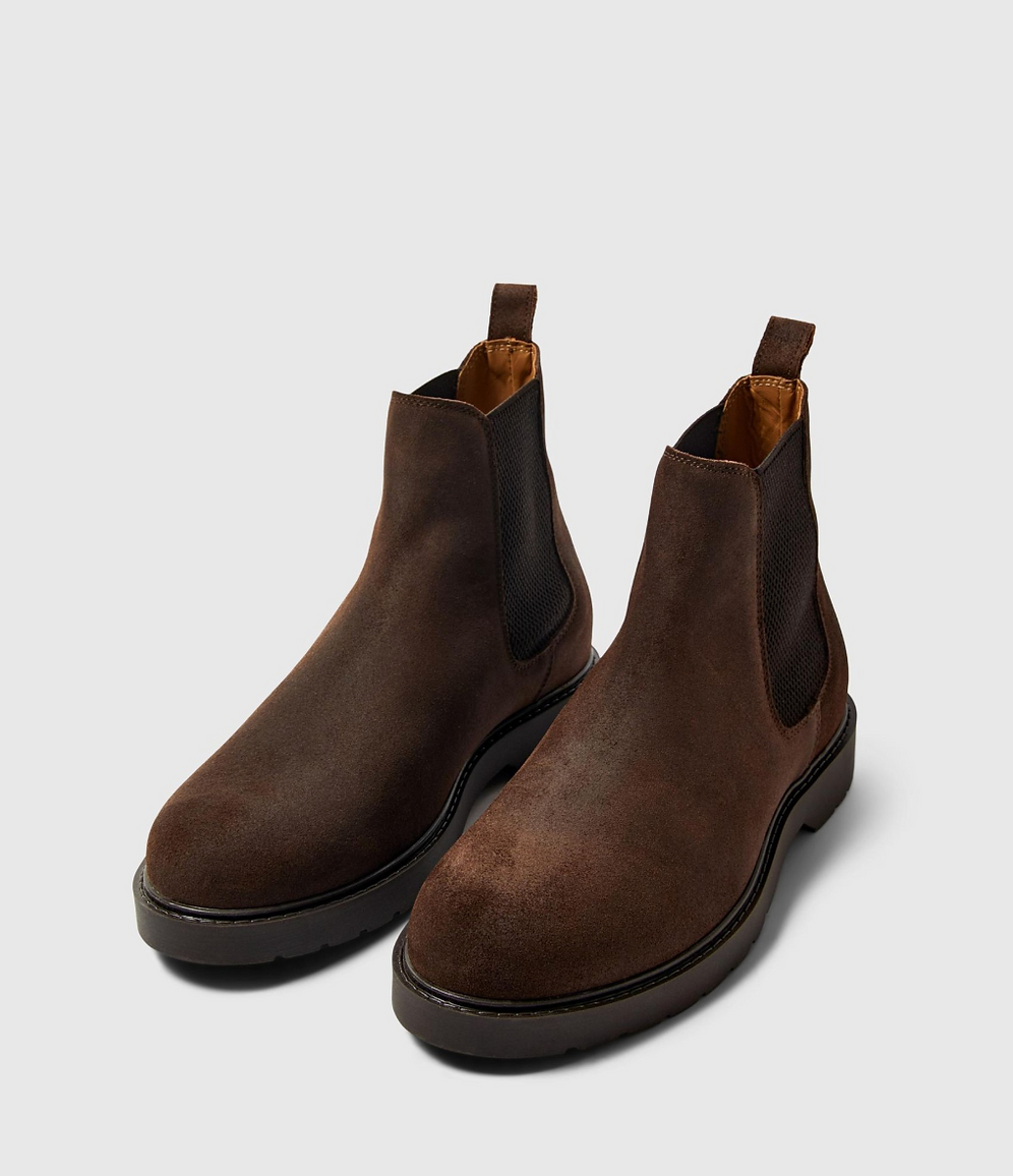 Selected Homme Suede Chelsea Boot