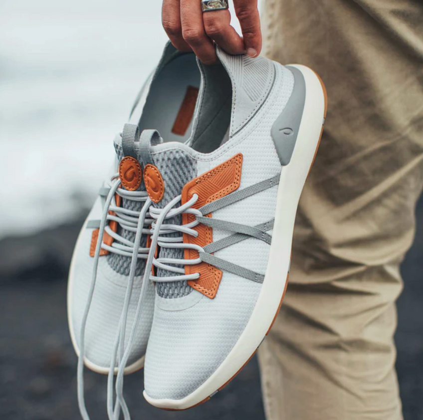 Olukai Mio Li Trainers - Mist Grey/Poi