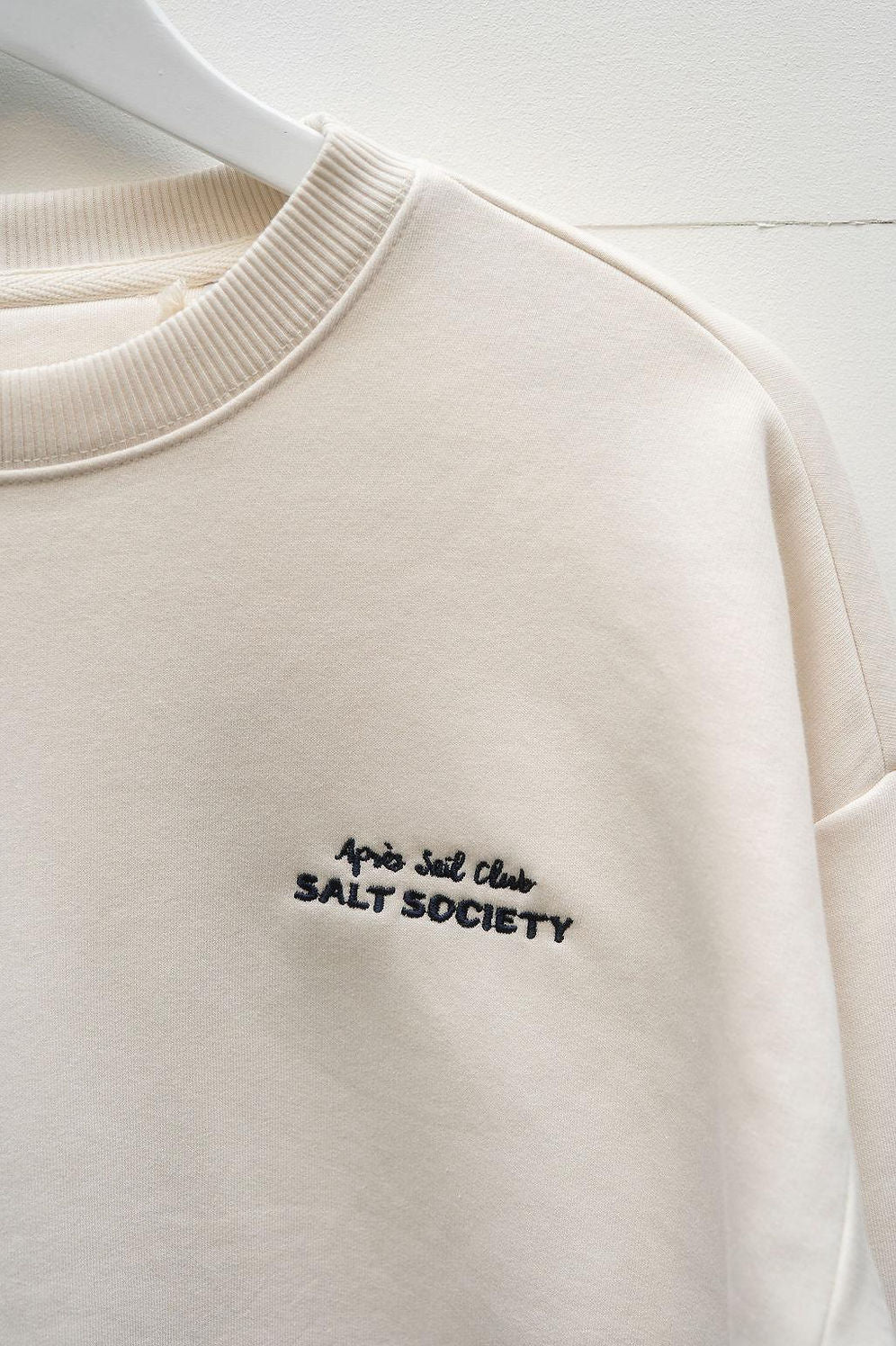 Salt Society Surf Sail Salt Cream Sweatshirt
