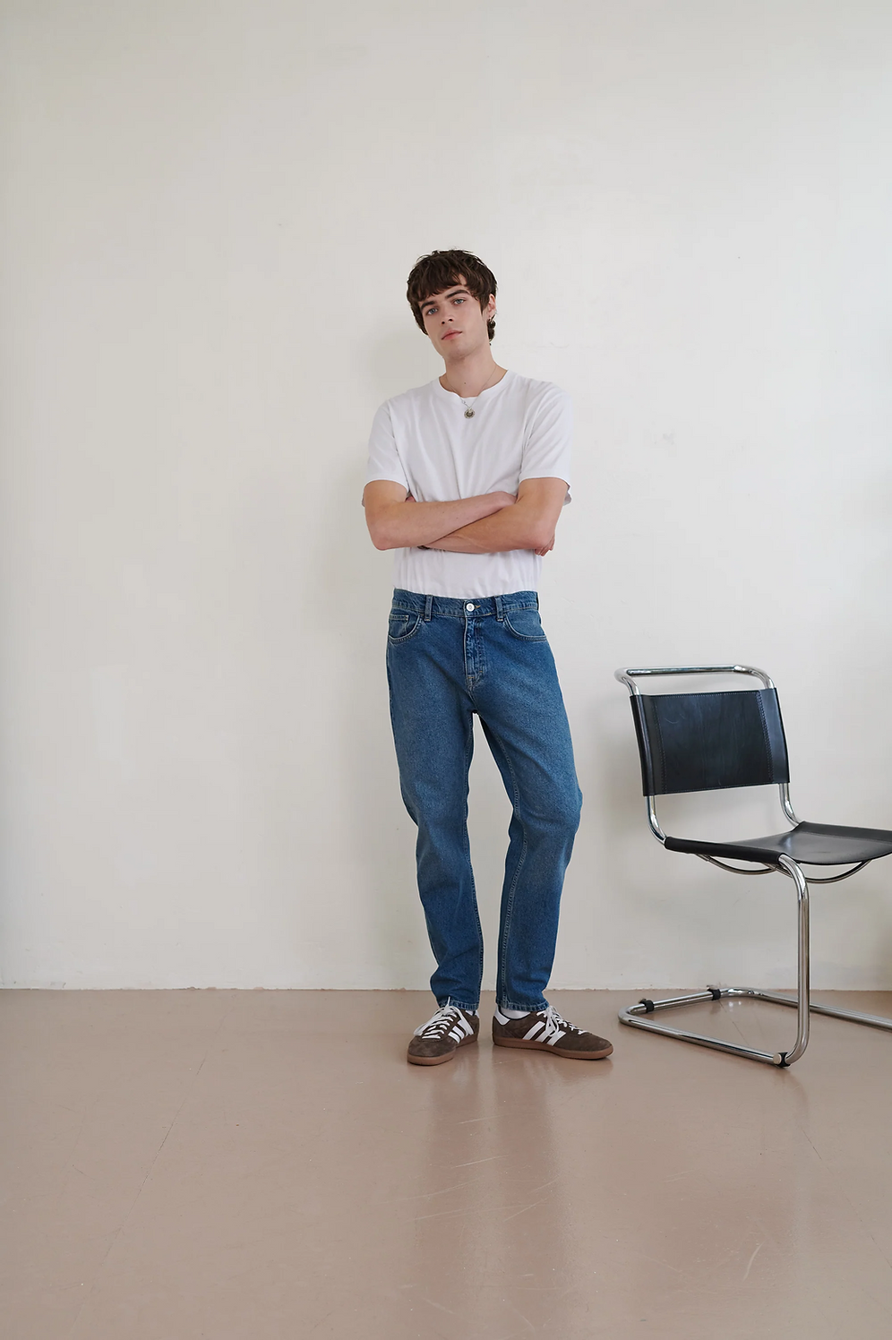 Walter Denim Mid Wash Dead Straight Jeans