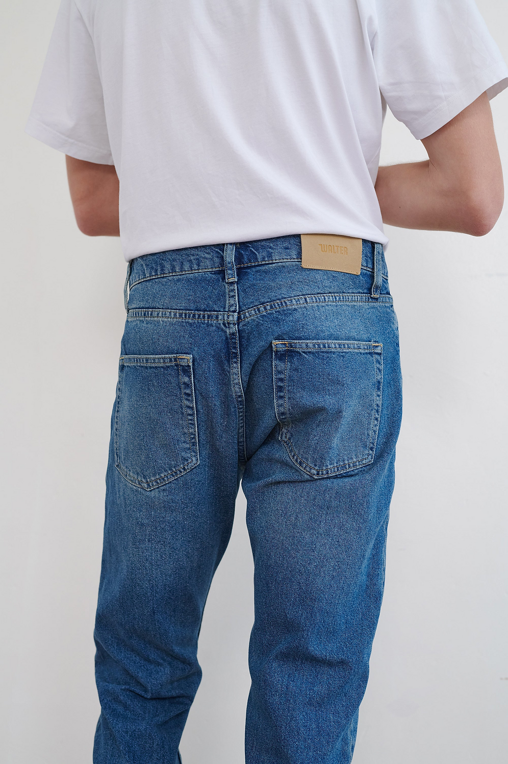 Walter Denim Mid Wash Uptight Jeans