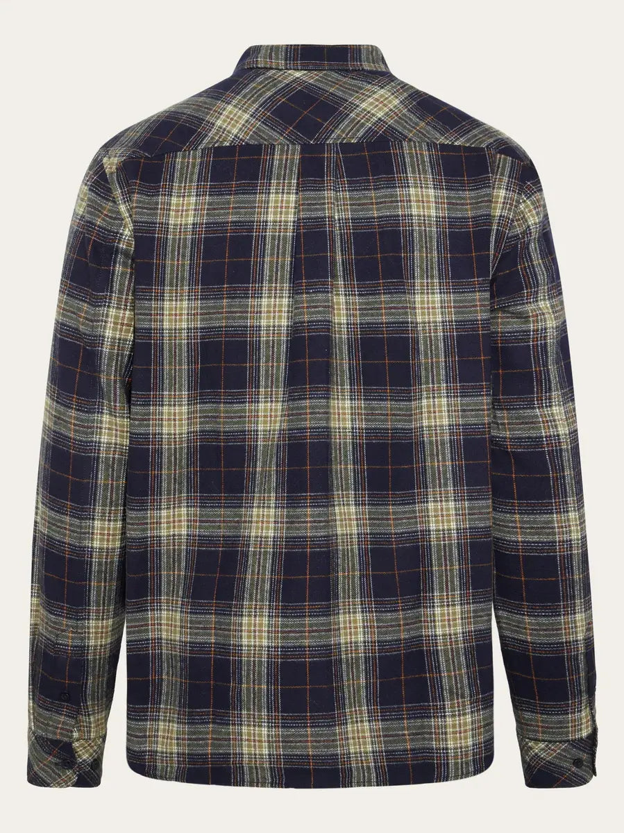 Knowledge Check Flannel Shirt - Blue Check