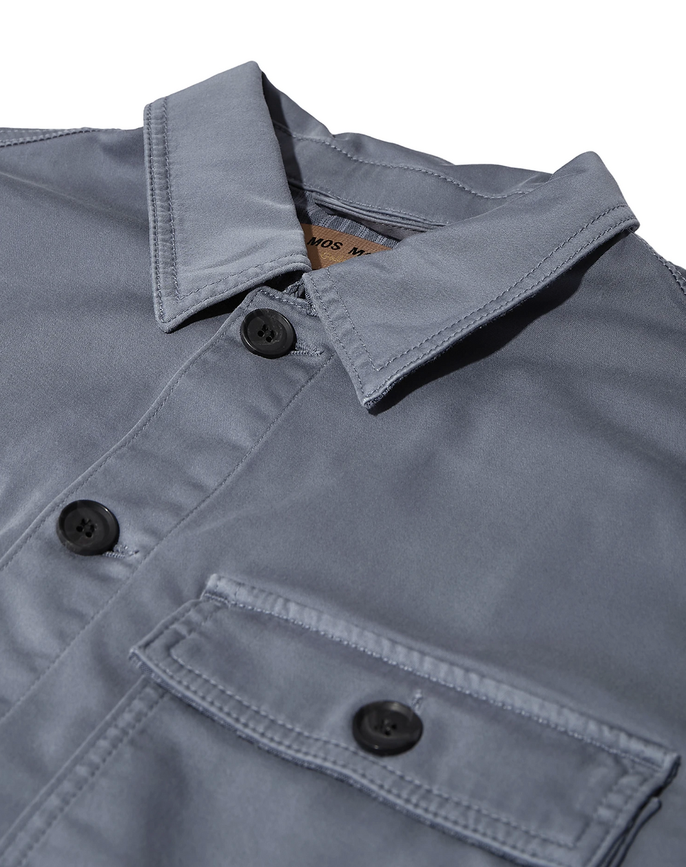 Mos Mosh Gallery Matteo Flint Stone Overshirt