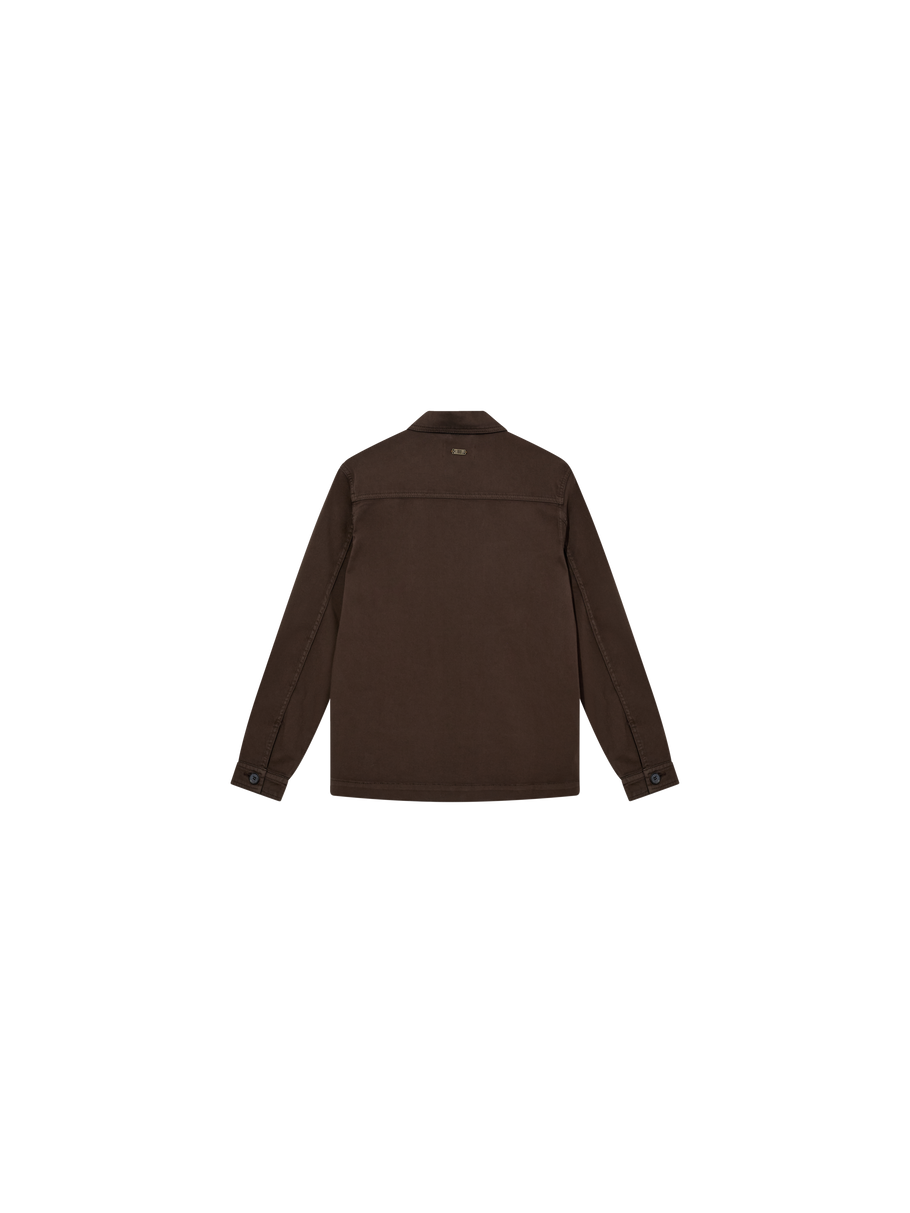 Mos Mosh Gallery Matteo Chocolate Overshirt