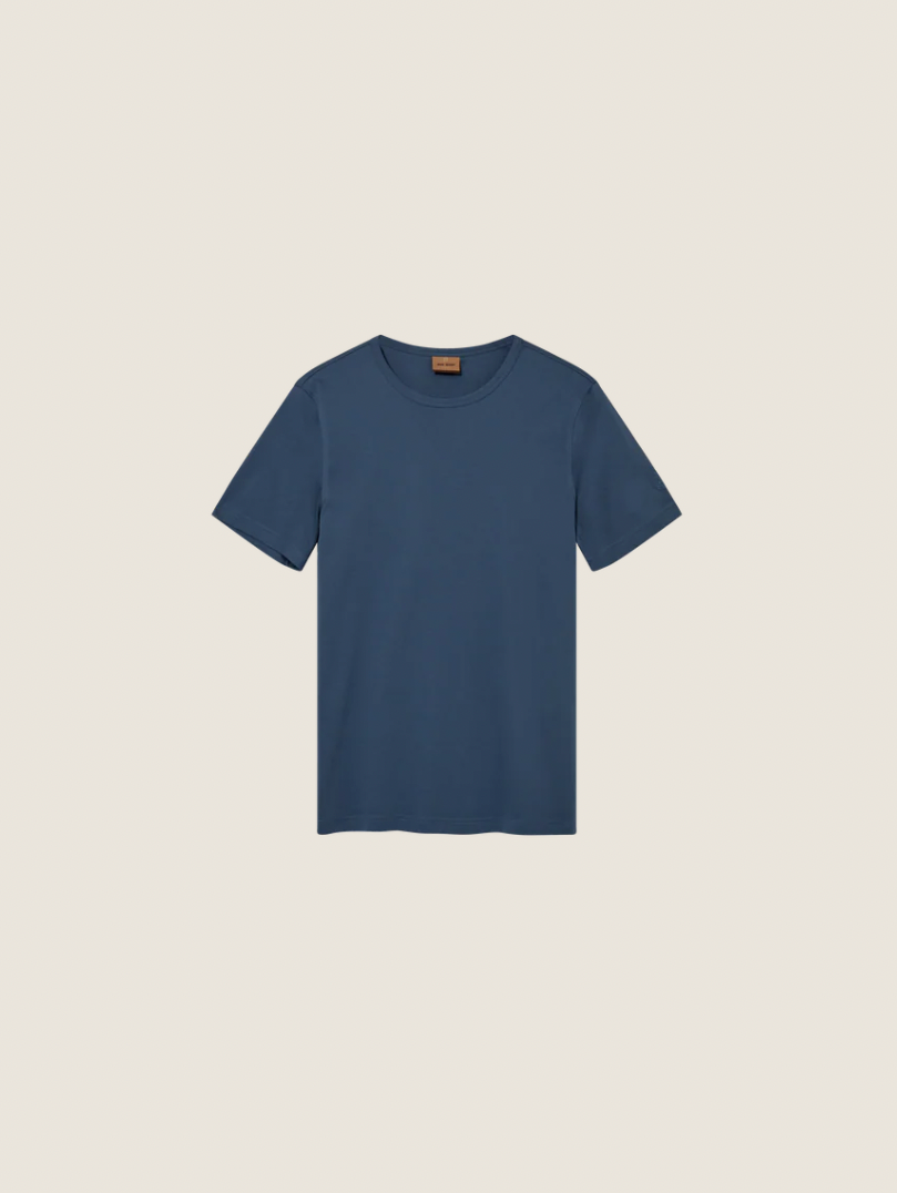Mos Mosh Gallery Perry T-shirt - Bering Sea Blue