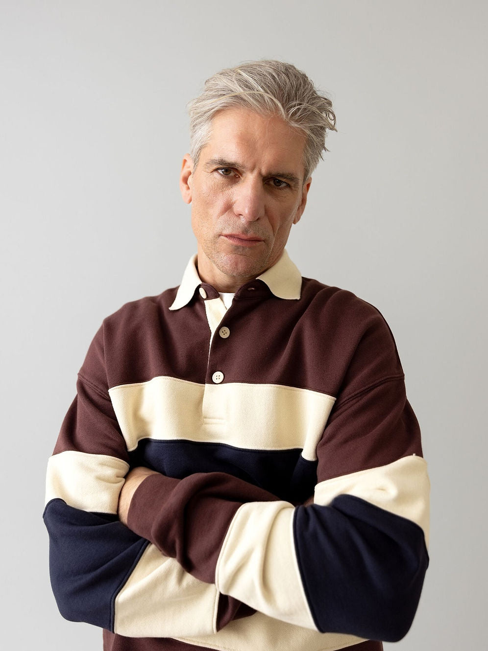 Mos Mosh Gallery Graham Polo Sweat