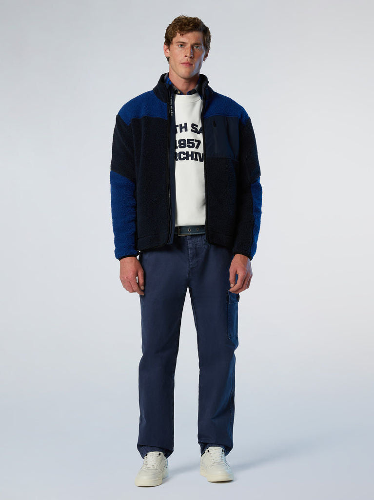 North Sails Navy Fleece Jacket