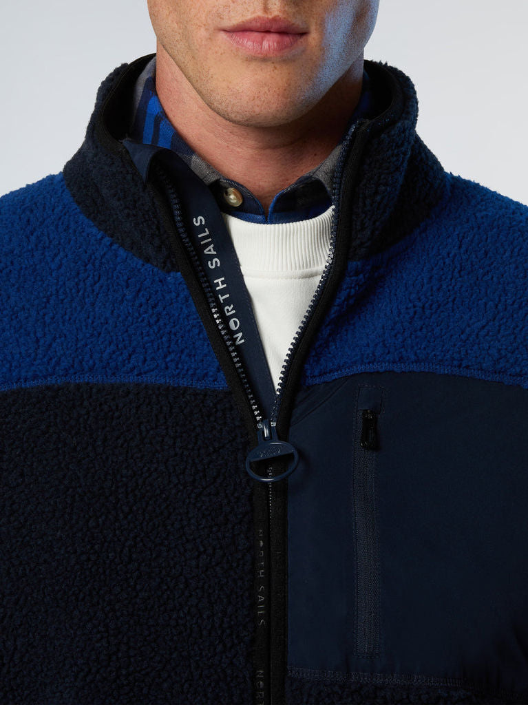 North Sails Navy Fleece Jacket