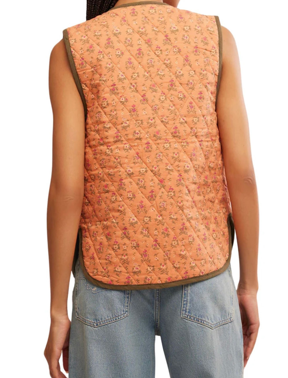 Free People Claudine Melon Vest