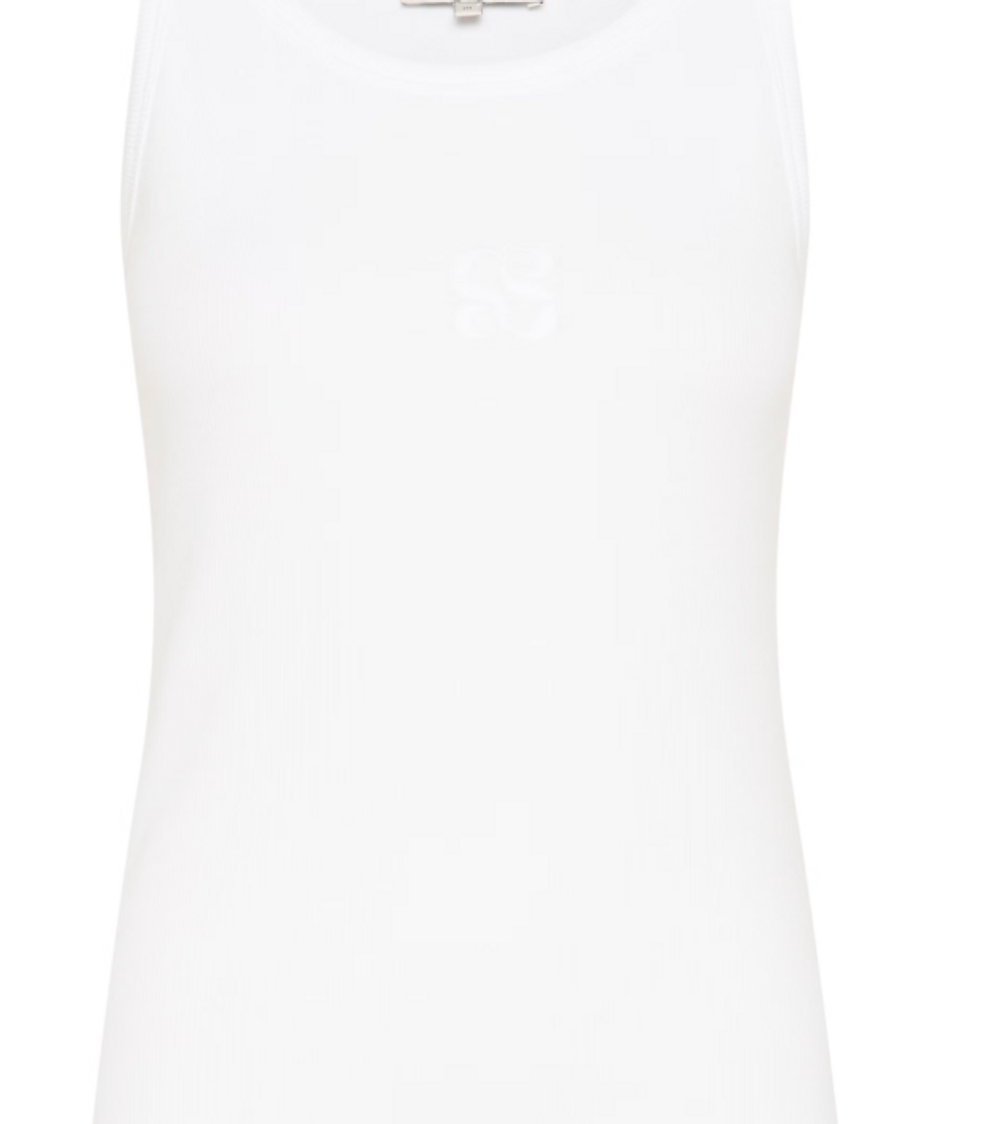 My Essential Wardrobe White Mandy Vest