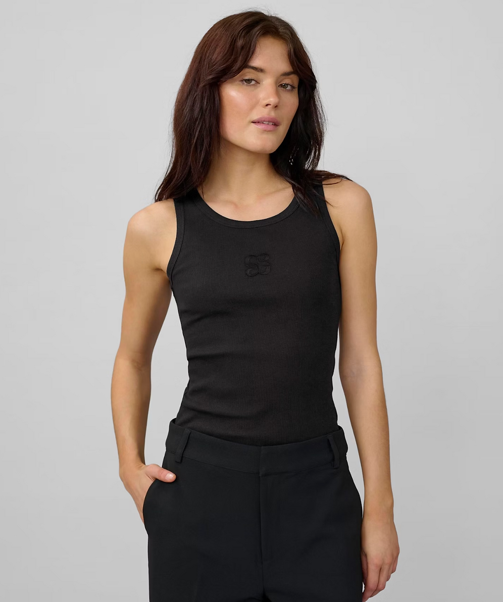 My Essential Wardrobe Black Mandy Vest