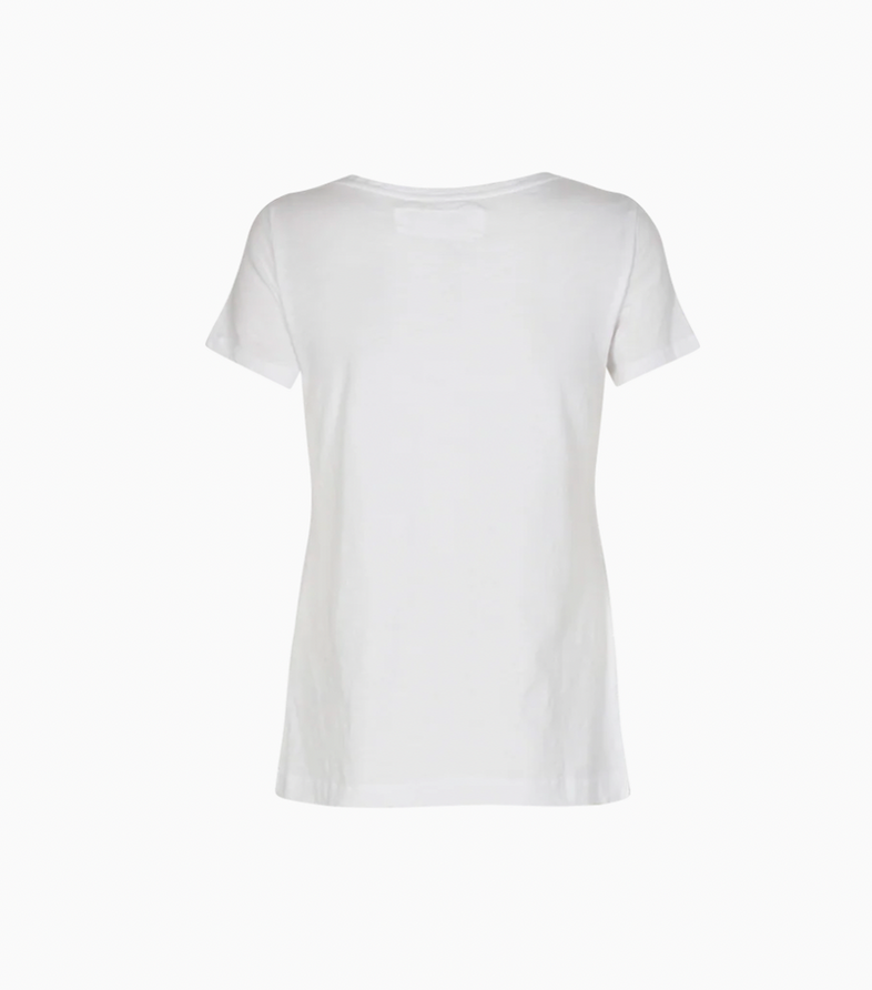 Mos Mosh White Arden Organic T-shirt