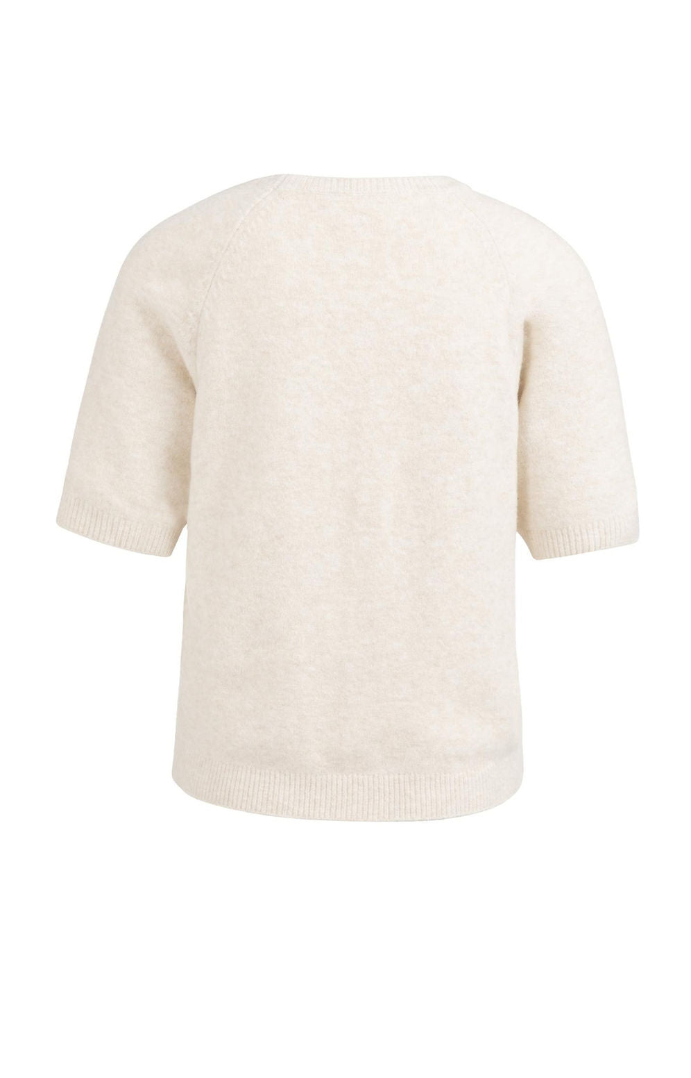 Yaya Ivory SS Knit
