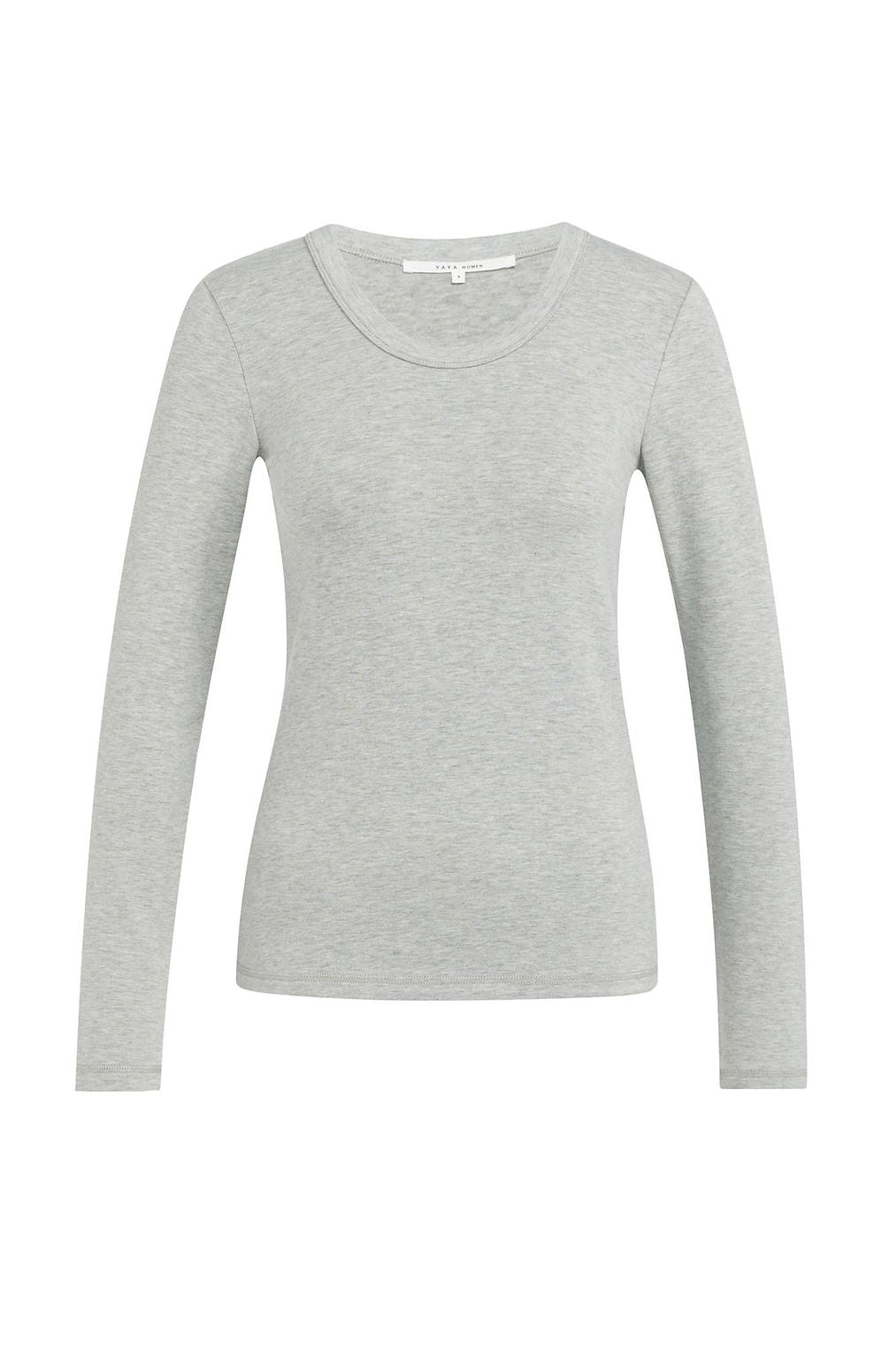 Yaya Grey LS Top