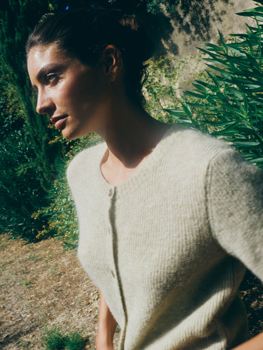 Mos Mosh Thora Twill SS Cardigan