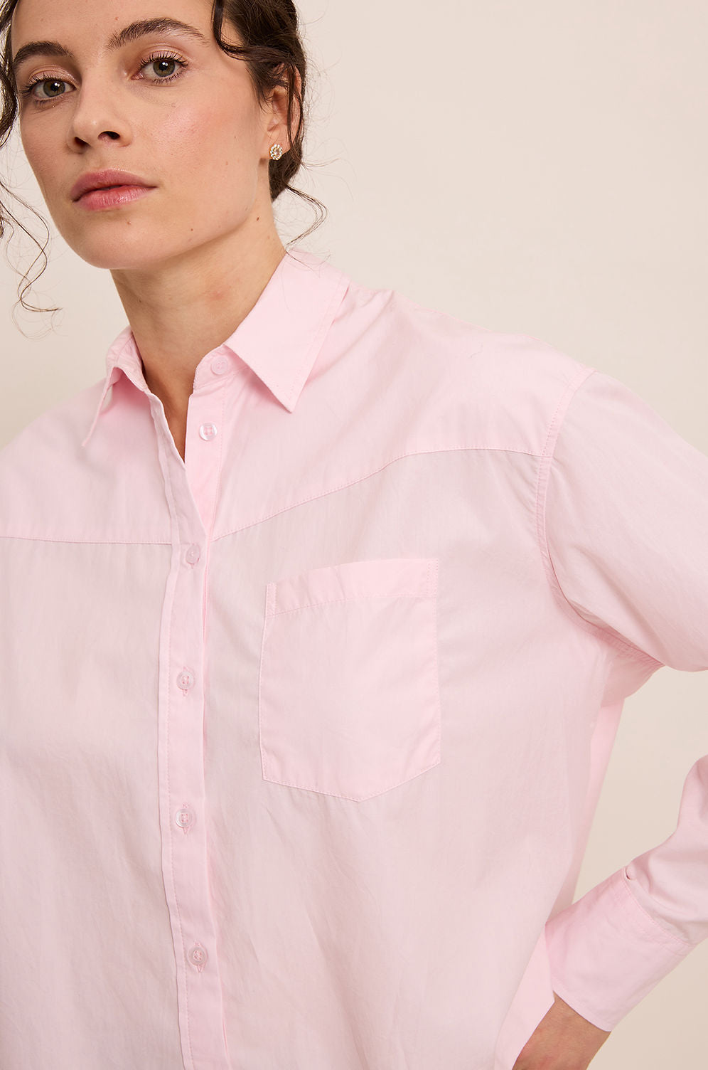 Five Pink Clarence Shirt