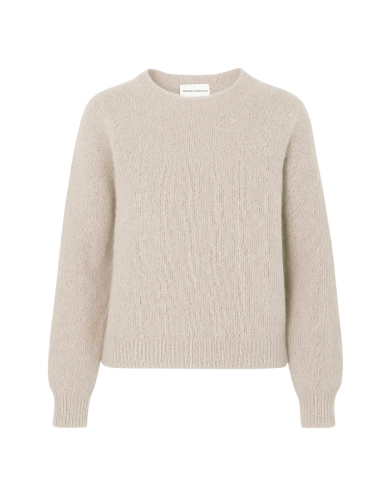 American Dreams Liana Round Neck Beige